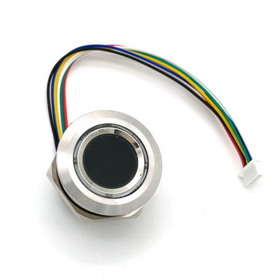 R503 Circular rotund RGB Indicator inel LED Control DC3.3V MX1.0-6Pin Modul capacitiv de amprentă Scanner cu senzor
