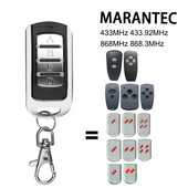 Marantec D302 D304 D321 D323 D382 D384 garāžas komanda 868,3 MHz garāžas durvju atvērējs Marantec Digital 302 868 tālvadības pults