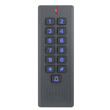 A9-S-EM 1000 Χρήστη IP67 Αδιάβροχο πληκτρολόγιο ελέγχου πρόσβασης Ελεγκτής πρόσβασης εξωτερικού χώρου RFID Σύστημα ανοίγματος πόρτας EM4100 Κάρτα κλειδιού 125KHz