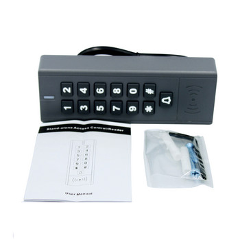 A9-S-EM 1000 User IP67 Водоустойчива клавиатура за контрол на достъпа Външен RFID контролер за достъп Система за отваряне на врати EM4100 125KHz Key Card