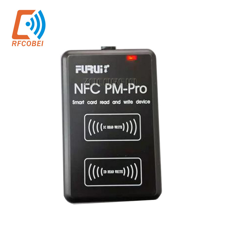 RFID dekodavimo dauginimo aparatas NFC Smart Chip kortelių skaitytuvas 13.56Mhz 1K s50 Badge Clone 125Khz T5577 Token Tag Writer PM Pro Key Copier