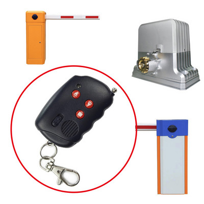 Univerzális távirányító a rendszer vezérléséhez sokféle típusú távirányítóhoz garázs és kapunyitó 433Mhz