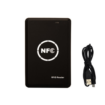 Четец на RFID карти Копирна машина Дубликатор 125KHz Ключодържател NFC Четец на смарт карти Писател 13.56MHz Криптиран програматор uid ключодържатели