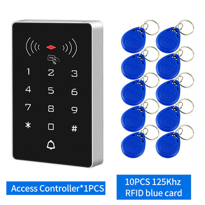 BSTuoKEY K8-EM/ K8-MF 2000 lietotājiem 12V un 24V bezatslēgas durvju slēdzenes attaisāmais pieskāriens, savrupa piekļuves kontroles tastatūra RFID piekļuves kontrolieris