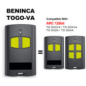 BENINCA TOGO-VA ARC 128-bitine 433,92 MHz garaaži kaugjuhtimispult Beninca TO.GO 2VA 4VA