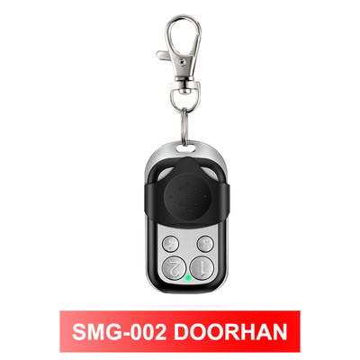 DOORHNA Дистанционно управление за врата DOORHAN Transmitter 2 Pro 2-pro 2pro 433mhz dorhan Keychain Barrier Черен 2 4 бутона