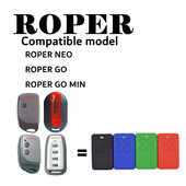 1PCS 433.92MHz Rolling Code Гаражна врата Дистанционно управление за ROPER GO MINI Gate Дубликатор Отварачка
