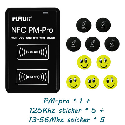 RFID dekodeerimine paljundusaparaat NFC Smart Chip kaardilugeja 13,56Mhz 1K s50 märgi kloon 125Khz T5577 Token Tag Writer PM Pro võtmekoopiamasin