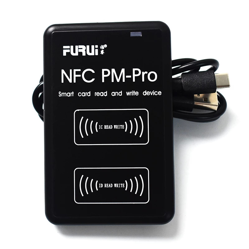 RFID dekodavimo dauginimo aparatas NFC Smart Chip kortelių skaitytuvas 13.56Mhz 1K s50 Badge Clone 125Khz T5577 Token Tag Writer PM Pro Key Copier