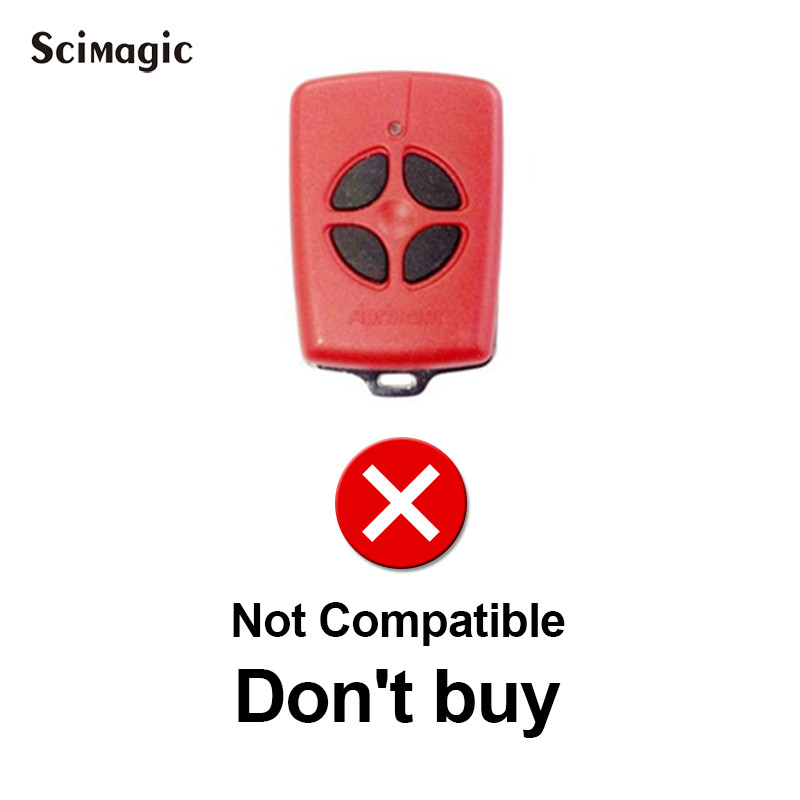 Savietojams ar APRIMATIC TR2 TR4 garāžas durvju tālvadības pults raidītāja vārtu komanda 433,92 MHz