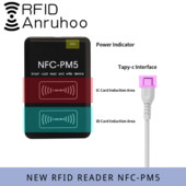 Jauns NFC-PM5 šifrēšanas dekodēšanas kopētājs RFID piekļuves kontroles karšu lasītājs S50 UID viedās mikroshēmas tagu rakstītājs ICID frekvences kopētājs
