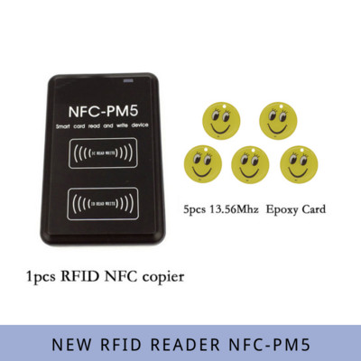 Jauns NFC-PM5 šifrēšanas dekodēšanas kopētājs RFID piekļuves kontroles karšu lasītājs S50 UID viedās mikroshēmas tagu rakstītājs ICID frekvences kopētājs