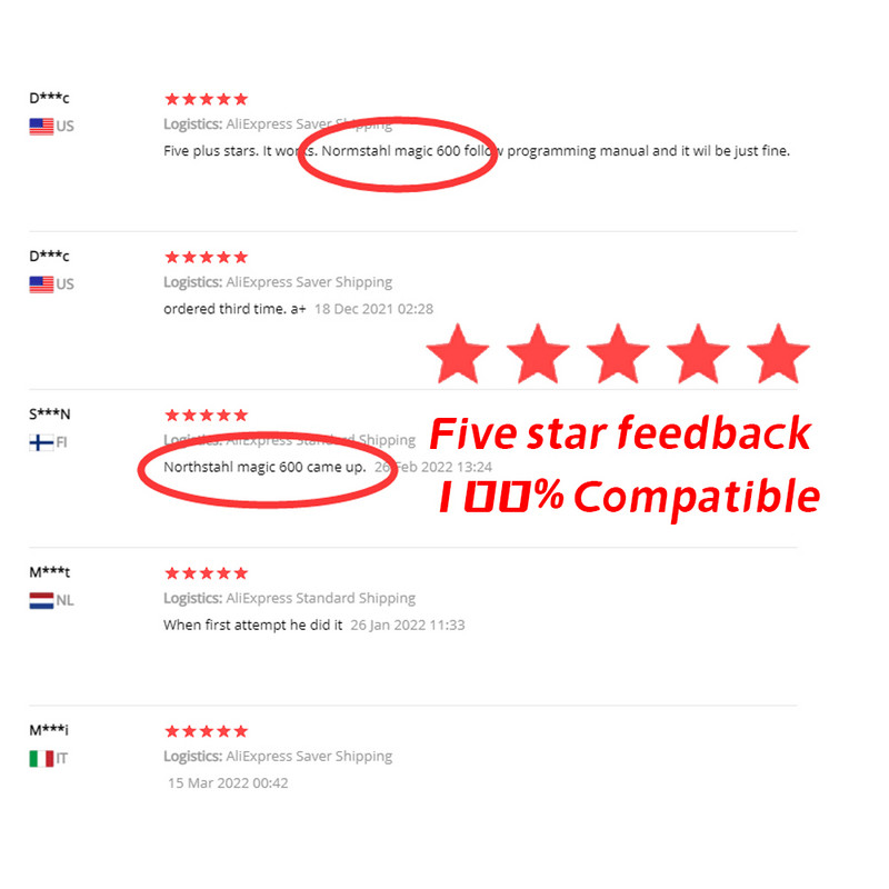 433.92MHz Normstahl Magic 600 CRAWFORD EA433 Garāžas durvju atvērēja tālvadības pults 433Mhz rezerves ritošā koda