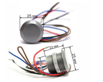 Водоустойчив EM съвместим RFID ID IC етикет EM slave четец за контрол на достъпа до врати с интерфейс Wiegand 26 125KHz 9-15V