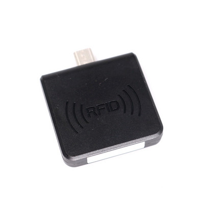 RFID 13.56Mhz ISO14443A IC NFC lasītājs portatīvais karšu lasītājs Android tālruņa C tipa interfeisam