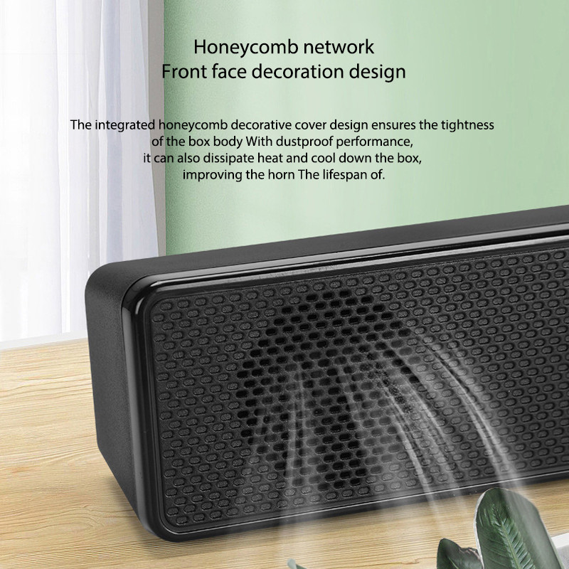 Új házimozi hangrendszer Bluetooth hangszóró 4D surround Soundbar számítógép hangszóró TV-hez Soundbar doboz mélynyomó sztereó