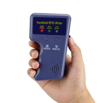Νέος Χειρός 125KHz RFID Αντιγραφέας Αντιγραφέας RFID Card Reader Writer EM Card Cloner Προγραμματιστής Επανεγγράψιμος EM4305/T5577 Μπρελόκ