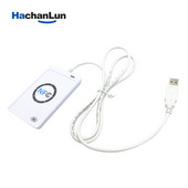 Usb Nfc четец Acr122u безконтактна смарт Ic карта и запис Rfid копирна машина Копирна машина Дубликатор Uid Сменяем етикет Карта Ключодържател