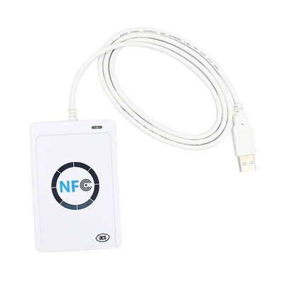 Usb Nfc четец Acr122u безконтактна смарт Ic карта и запис Rfid копирна машина Копирна машина Дубликатор Uid Сменяем етикет Карта Ключодържател