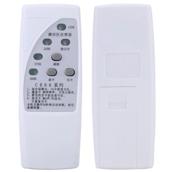 Ръчен четец на карти CR66 Дубликатор на RFID значки EM4305 T5577 Писач на ключове 125/250/375/500Khz Клониране на токени EM/TK4100 Копирна машина за етикети
