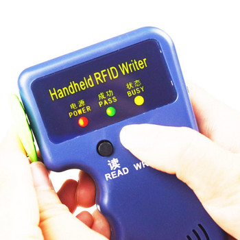 RFID Duplicator Card Reader 125KHz EM4100 Video Programmer Writer T5577 Repetitive Wipe type Writer 125K Handheld ID Keychain