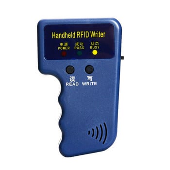 RFID Duplicator Card Reader 125KHz EM4100 Video Programmer Writer T5577 Repetitive Wipe type Writer 125K Handheld ID Keychain