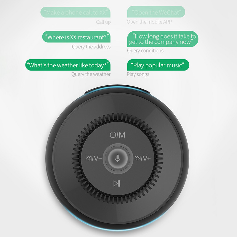 Hääljuhtimine Bluetoothi kõlar Kaasaskantav traadita heliboks PC valjuhääldi Stereo ruumiline juhtmevaba kõlari tugi TF Aux raadio