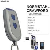 Noua telecomandă de garaj compatibilă NORMSTHAL CRAWFORDE EA433 2KS EA433 4KS, 433,92 MHz, cod rulant, cheie pentru controlul ușii electrice