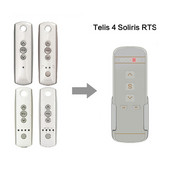 Aizkaru tālvadības pults 433mhz Telis 1 4 RTS Pure 5 Channel Curtain Controller Replacement Remote1810633 1810632A 1810631
