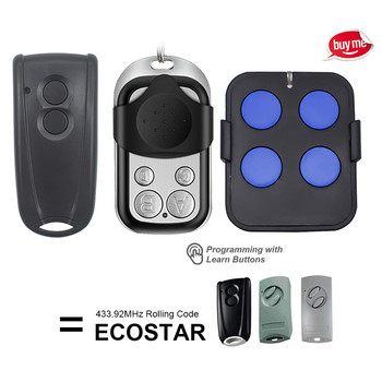 Hormann Ecostar RSC-2 RSE-2 433.92MHz Door Gate Remote Controller Replacer for Garage Motor Liftronic 500 700 800