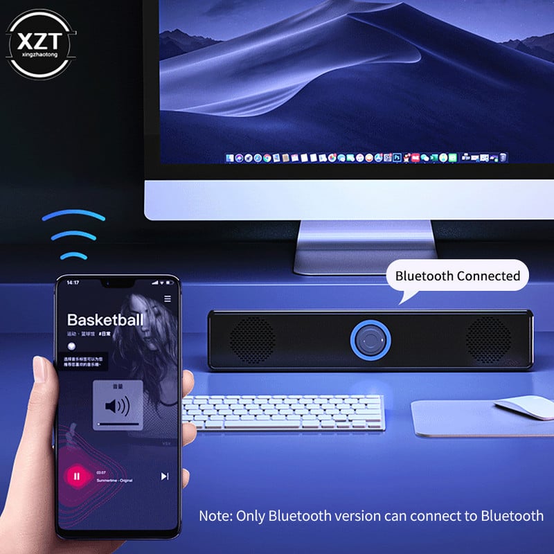 350TS Bluetooth zvučnik Subwoofer Mobilni telefon Univerzalni bežični zvučnici Stereo podrška USB gumb Žičani dvostruki zvučnik