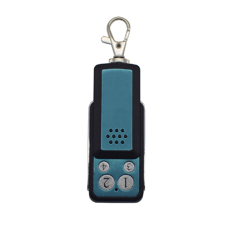 Tasuta kohaletoimetamine 433MHZ kloonpaljundaja võti fikseeritud õppekood Kloonimise võtmehoidja kaugus juhtmevaba kaugjuhtimispult garaažiuksele