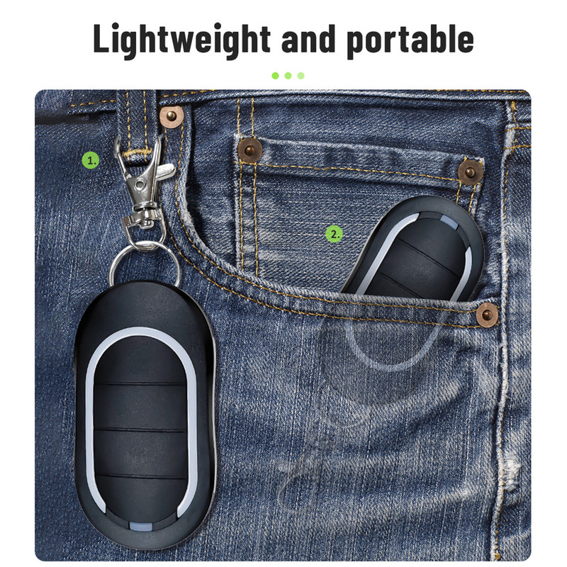 Noliktavas durvju atvērēja tālvadības pults Garāžas durvju atvērējs Bezvadu korpusa klase Ip54 Tālvadības pults automašīnas atslēgas garāžas durvis