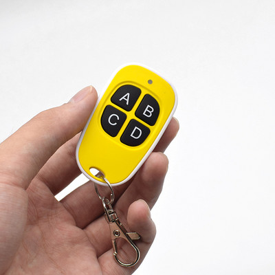 Kaugjuhtimispult 433,92 MHz fikseeritud koodiga ukseavaja saatja käsuga lükandukse automaatne uksevärav