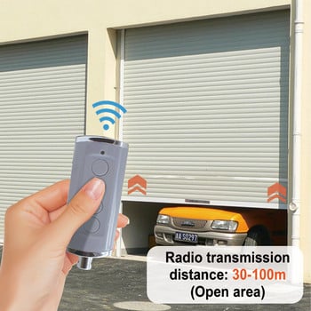 Scimagic Multi-Frequency 286MHz-868MHz Garage Gate Remote Control 433MHz Duplicator Clone Command Keychain πομπός