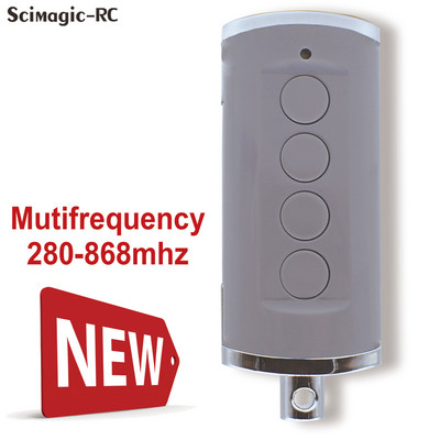 Scimagic Multi-Frequency 286MHz-868MHz Garage Gate távirányító 433MHz Duplicator Clone Command Keychain adó