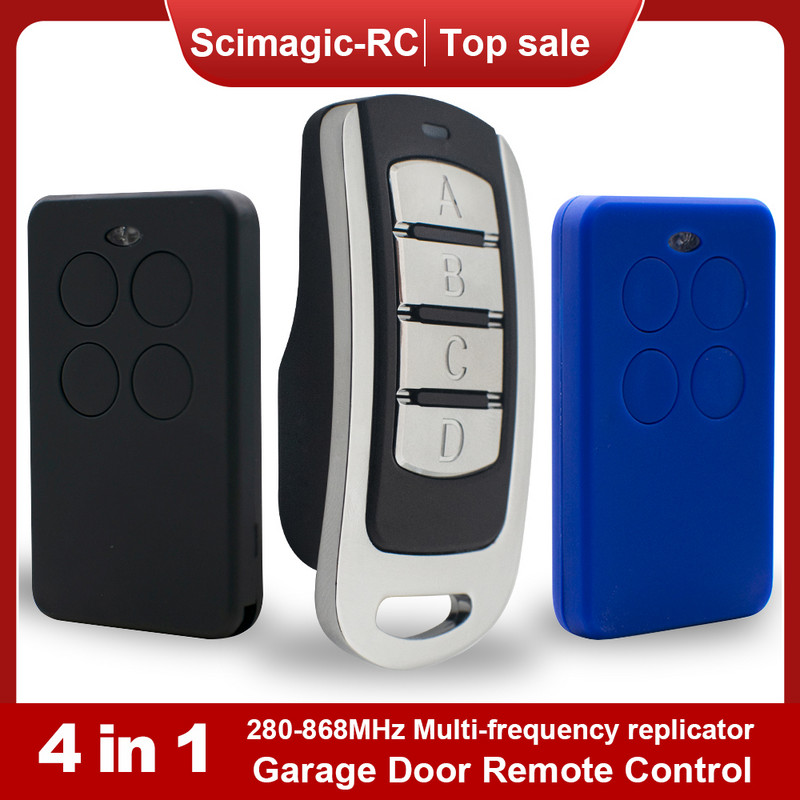 Scimagic Multi-Frequency 286MHz-868MHz Garage Gate kaugjuhtimispult 433MHz paljundusaparaat Kloonimiskäsk võtmehoidja saatja