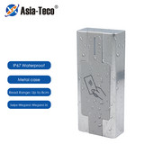 H2R IP67 ūdensizturīgs metāla piekļuves kontroles lasītājs 125KHz/13.56MHz EM MF karšu lasītājs ar Wiegand 26 izeju piekļuves kontrolierim