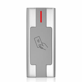 H2R IP67 Водоустойчив метален четец за контрол на достъпа 125KHz/13.56MHz EM MF четец на карти с Wiegand 26 изход за контролер за достъп