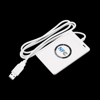ACR122U RFID Έξυπνη κάρτα NFC Reader Writer Copier Duplicator Εγγράψιμο λογισμικό κλώνου USB για πρωτόκολλο ISO14443 S50