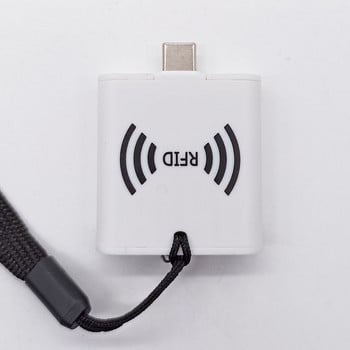 125Khz TK4100 T5577 ключодържател с ниска честота Малък размер RFID OTG Android телефон USB Type-c интерфейс Четец на ID карти