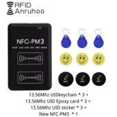 Jauns NFC PM3 RFID pilnas šifrēšanas dekodēšanas lasītājs Smart Chip karšu kopētājs 13,56 MHz Writer 1K atslēgas emblēmas S50 tagu kopētājs