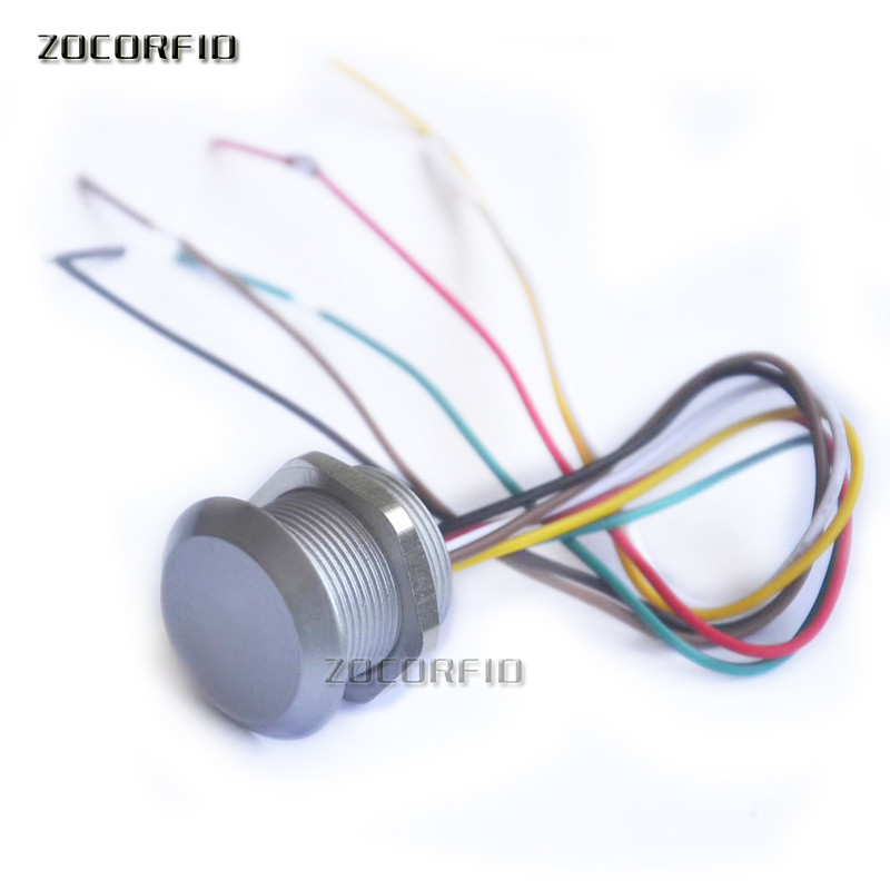 IP65 vízálló tűzálló kis mini fém 125 kHz EM kártyaolvasó Wiegand26/34 mikro beléptetőfej