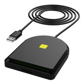SIM kártya/IC bankchip kártyaolvasó kompatibilis a Windows IOS Linux DOD USB 2.0 Common Access CAC Smart Card olvasóval