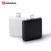 Мини преносим RFID 125KHZ телефон OTG четец Поддържа Windows / Android USB четец Безплатна доставка