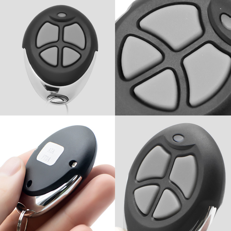 Jaunums oriģinālajai automātiskajai tehnoloģijai PTX4 PTX-4 tālvadības pults zila rozā SecuraCode 433,92 MHz vārtu rullīšu durvis