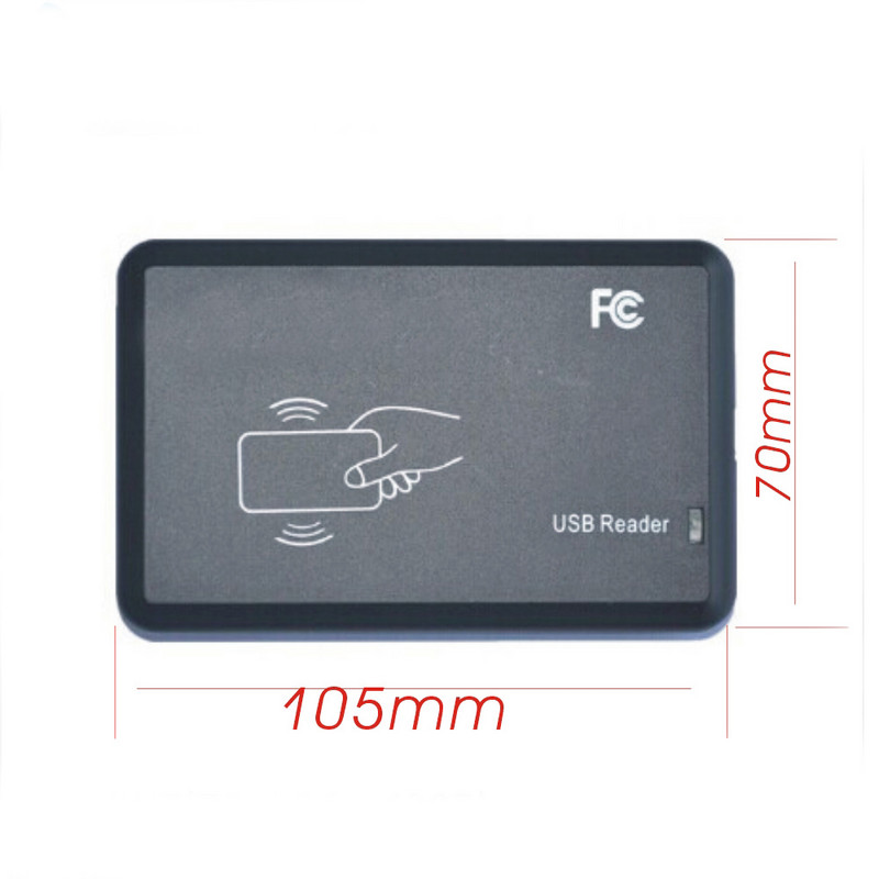 15 вида безконтактен контрол на достъпа 14443A Smart IC Card Reader за Mi с USB интерфейс + ключодържатели