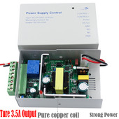 12V 5A maiņstrāva 100~240V elektriskās slēdzenes piegādātāja magnētiskās slēdzenes strāvas adapteris Covertor System Mašīnas piekļuves kontroles barošanas avots