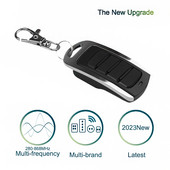 Garāžas tālvadības pults attaisāmais kopētājs 280MHz-868MHz Klona daudzfrekvenču kodu satvērējs elektroniskais vārtu durvju rokas raidītājs