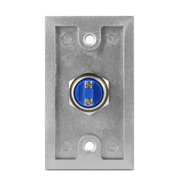 86*50 мм алуминиева сплав Бутон за натискане на бутон Изходен бутон Освобождаване на вратата за заключване на врата контрол на достъпа отваряне на врата